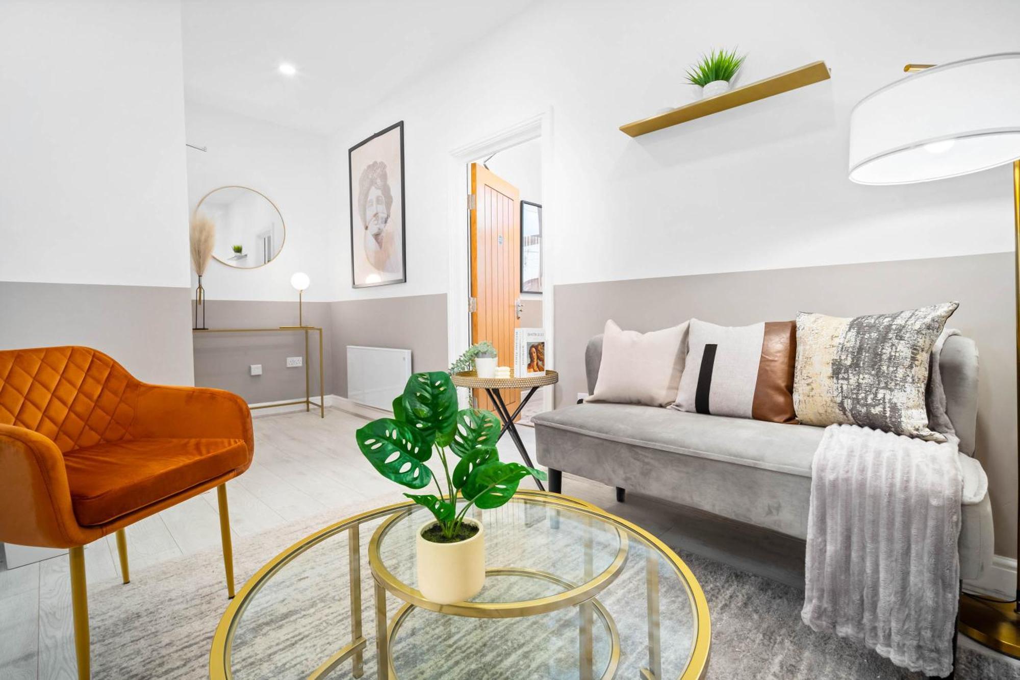 Luxury Apartment - Wifi - Smart Tv - Near City Centre - 2Mr Бирмингам Стая снимка
