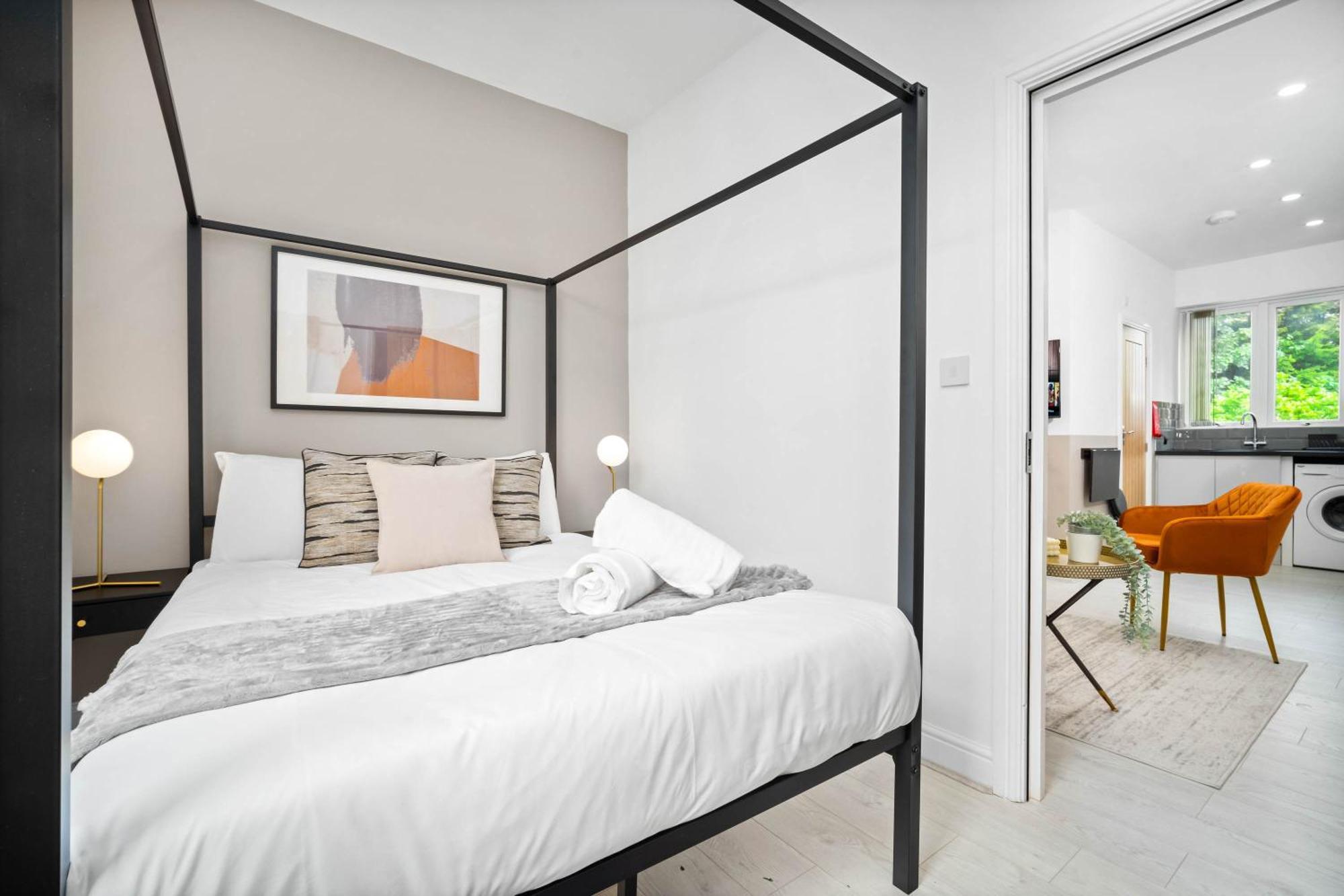 Luxury Apartment - Wifi - Smart Tv - Near City Centre - 2Mr Бирмингам Стая снимка